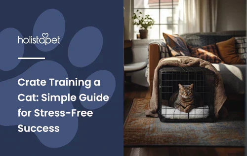A cat laying down in a closed crate in a living room.
