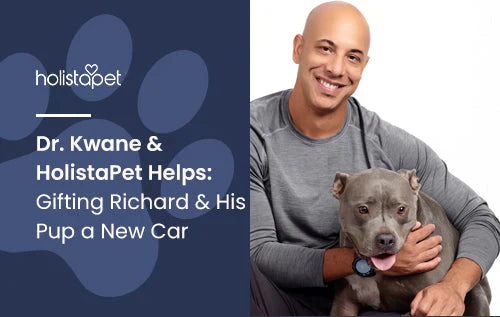 Dr. Kwane and HolistaPet helping Richard get a new car