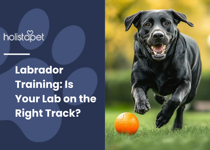 a black labrador running