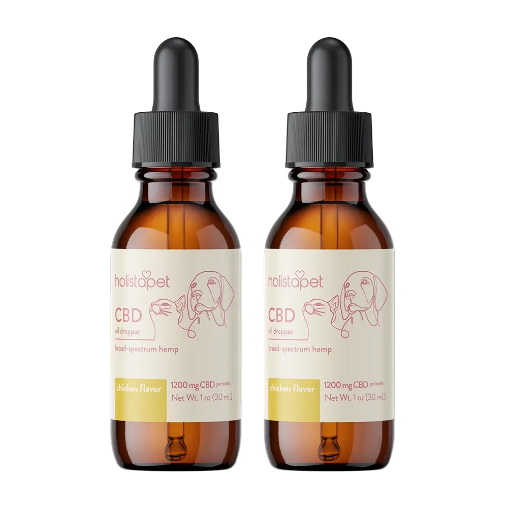 Broad Spectrum CBD Oil for Dogs - HolistaPet