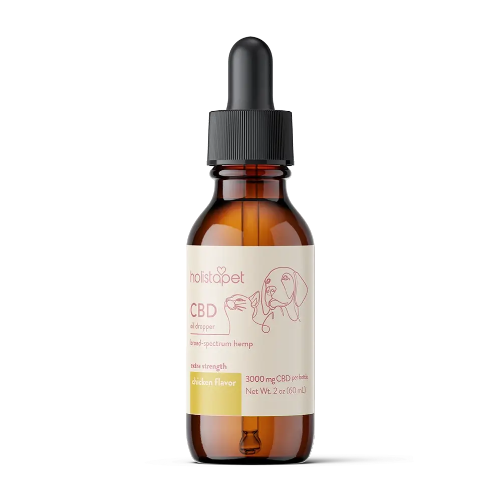 Broad Spectrum CBD Oil for Dogs - HolistaPet