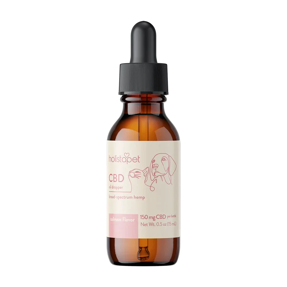 Salmon Flavored CBD Oil For Cats - HolistaPet