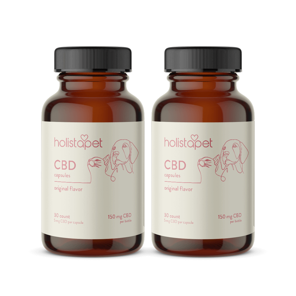CBD Capsules for Dogs and Cats - HolistaPet