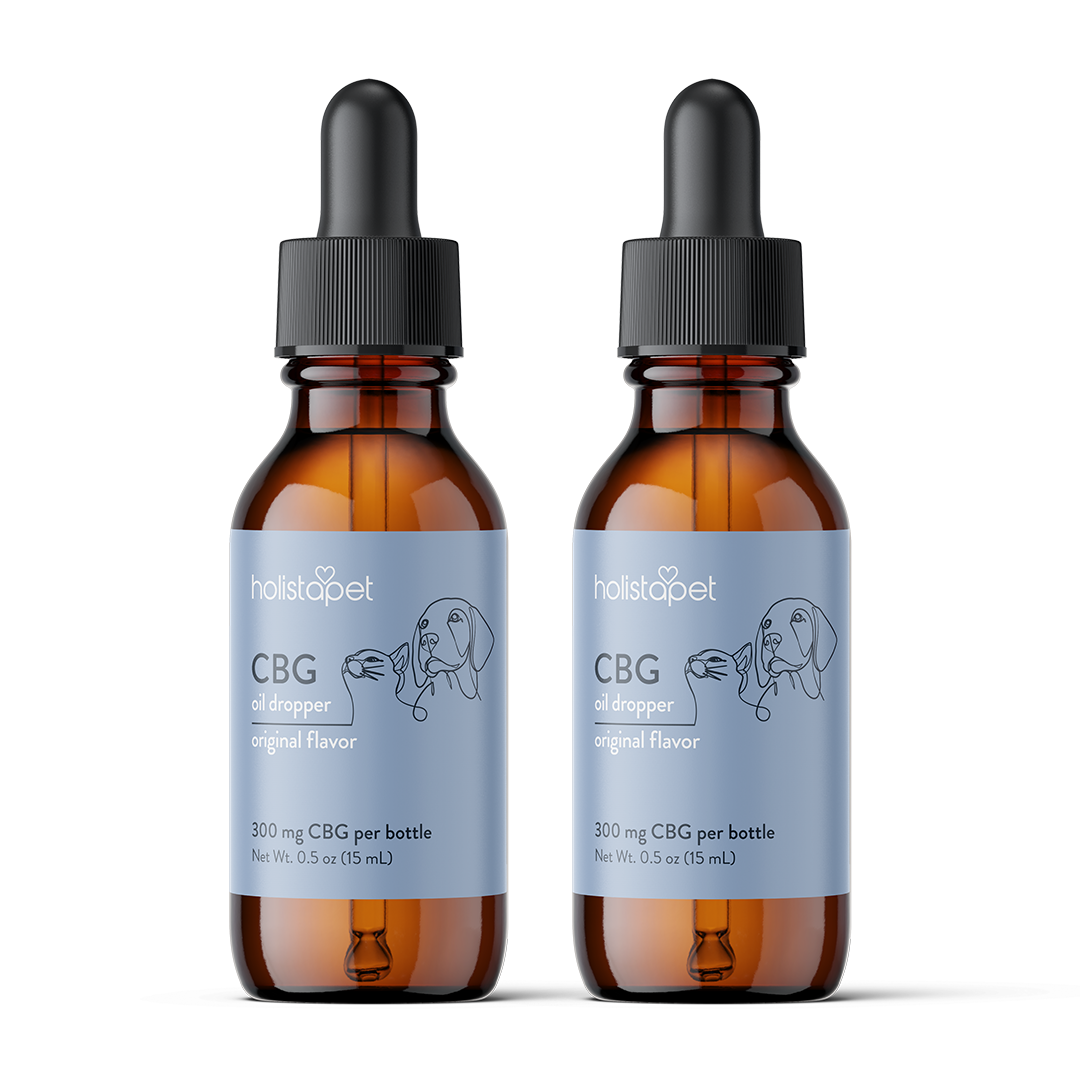 CBG Oil for Dogs and Cats - HolistaPet