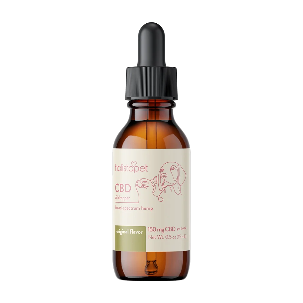 Broad Spectrum CBD Oil for Dogs - Holistapet