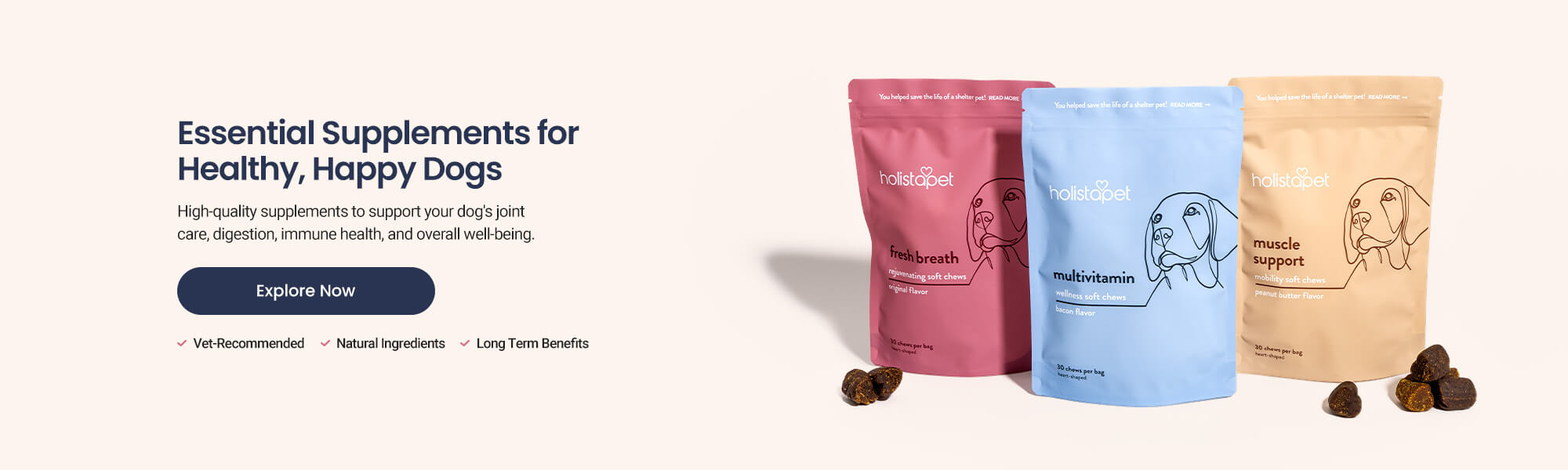 holistapet homepage banner