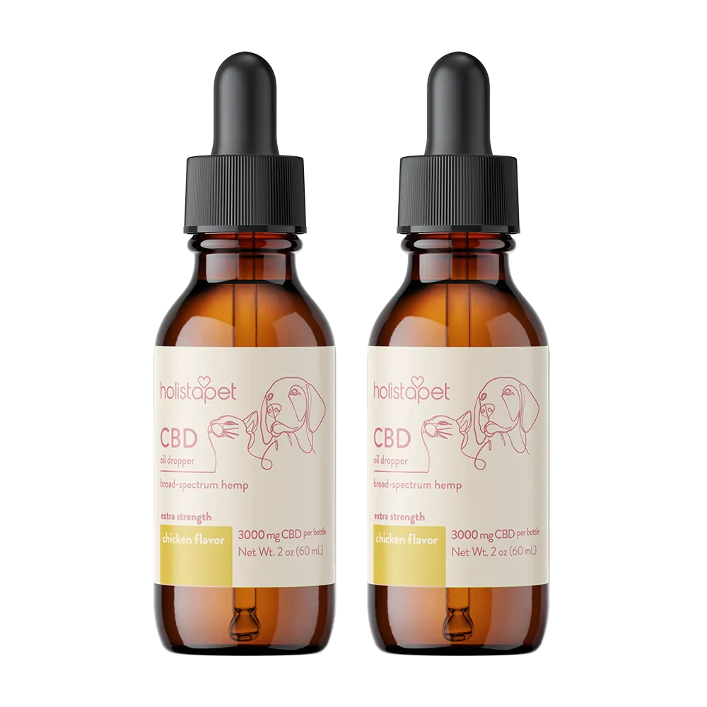 Chicken Flavored CBD Oil for Cats - HolistaPet