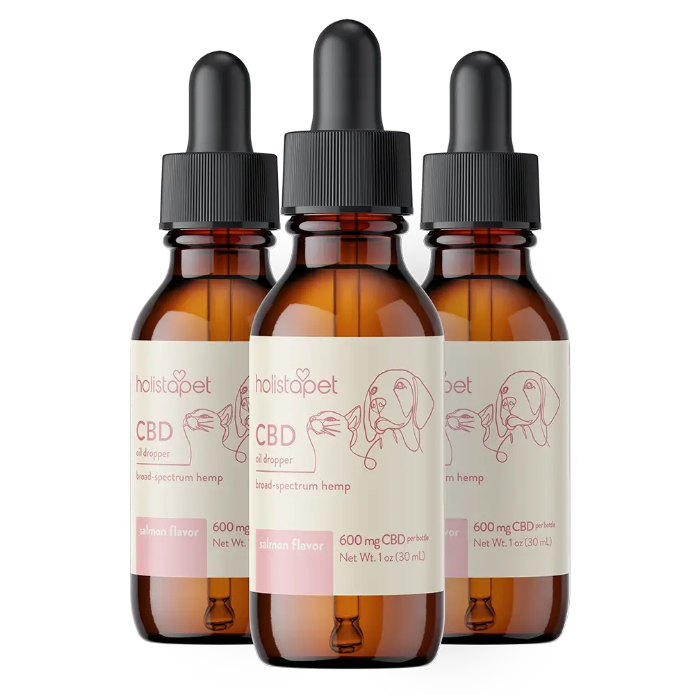 Salmon Flavored CBD Oil For Dogs