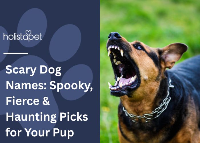 Scary Dog Names Feature Image By Holistapet