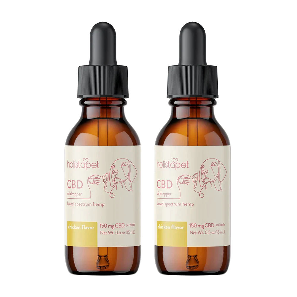 Chicken Flavored CBD Oil For Dogs - HolistaPet
