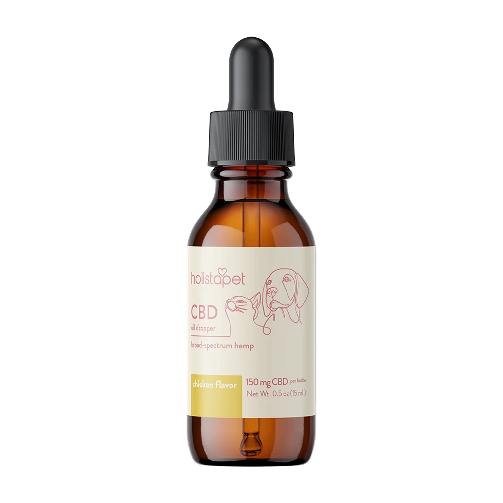 Chicken Flavored CBD Oil For Dogs - HolistaPet
