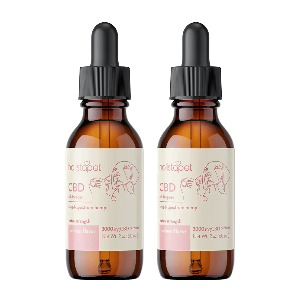 Salmon Flavored CBD Oil For Cats - HolistaPet