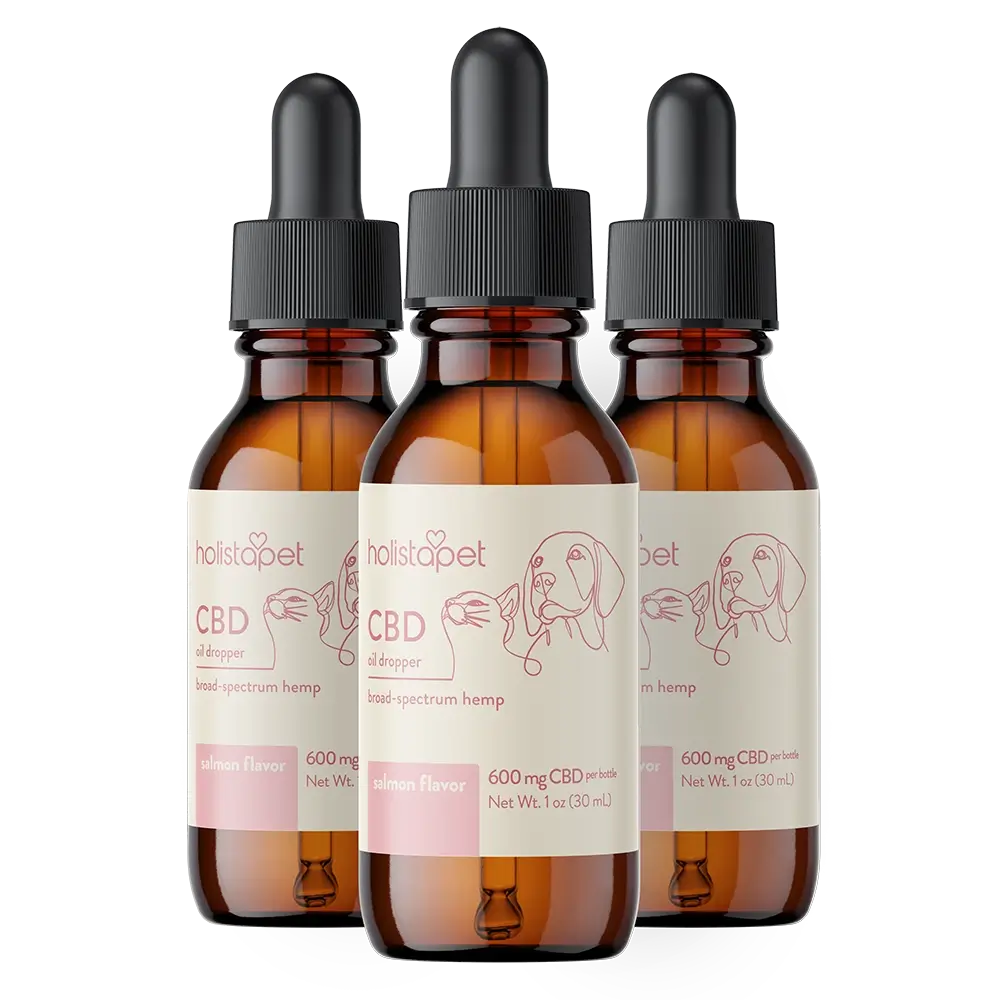 Salmon Flavored CBD Oil For Cats - HolistaPet