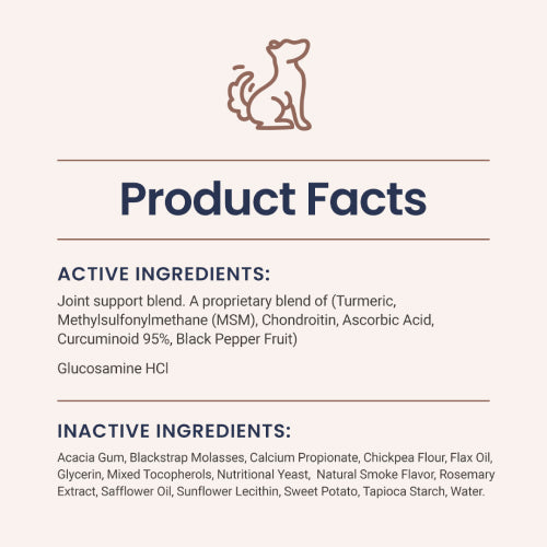 Joint Support Soft Chews for Dogs - HolistaPet