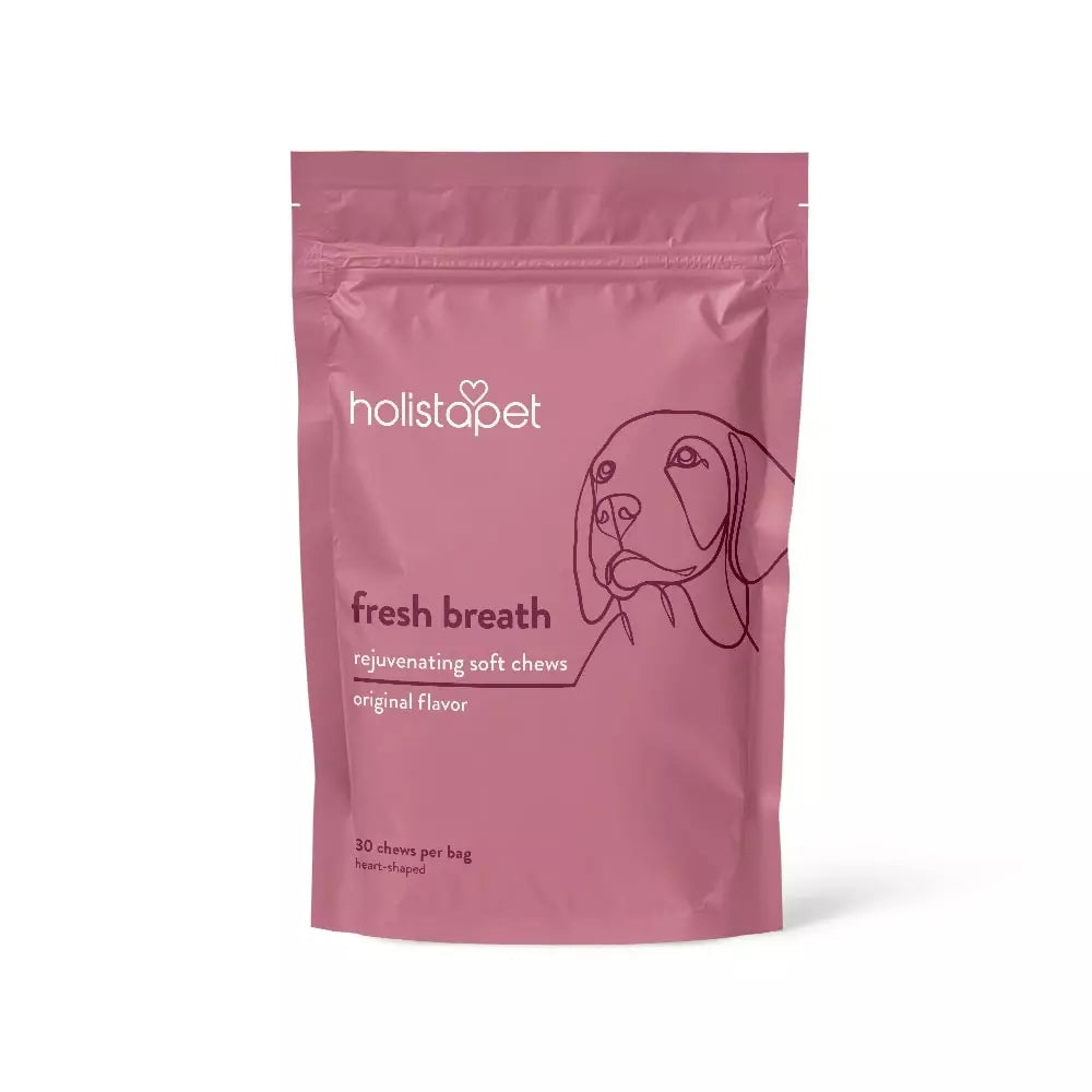 Fresh Breath Soft Chews for Dogs - HolistaPet