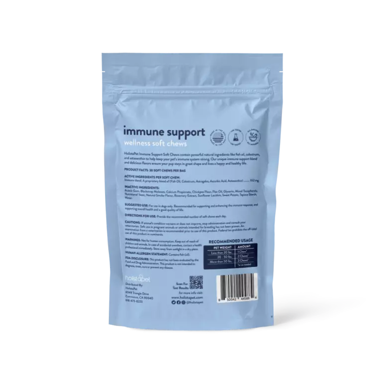 Immune Support Soft Chews For Dogs