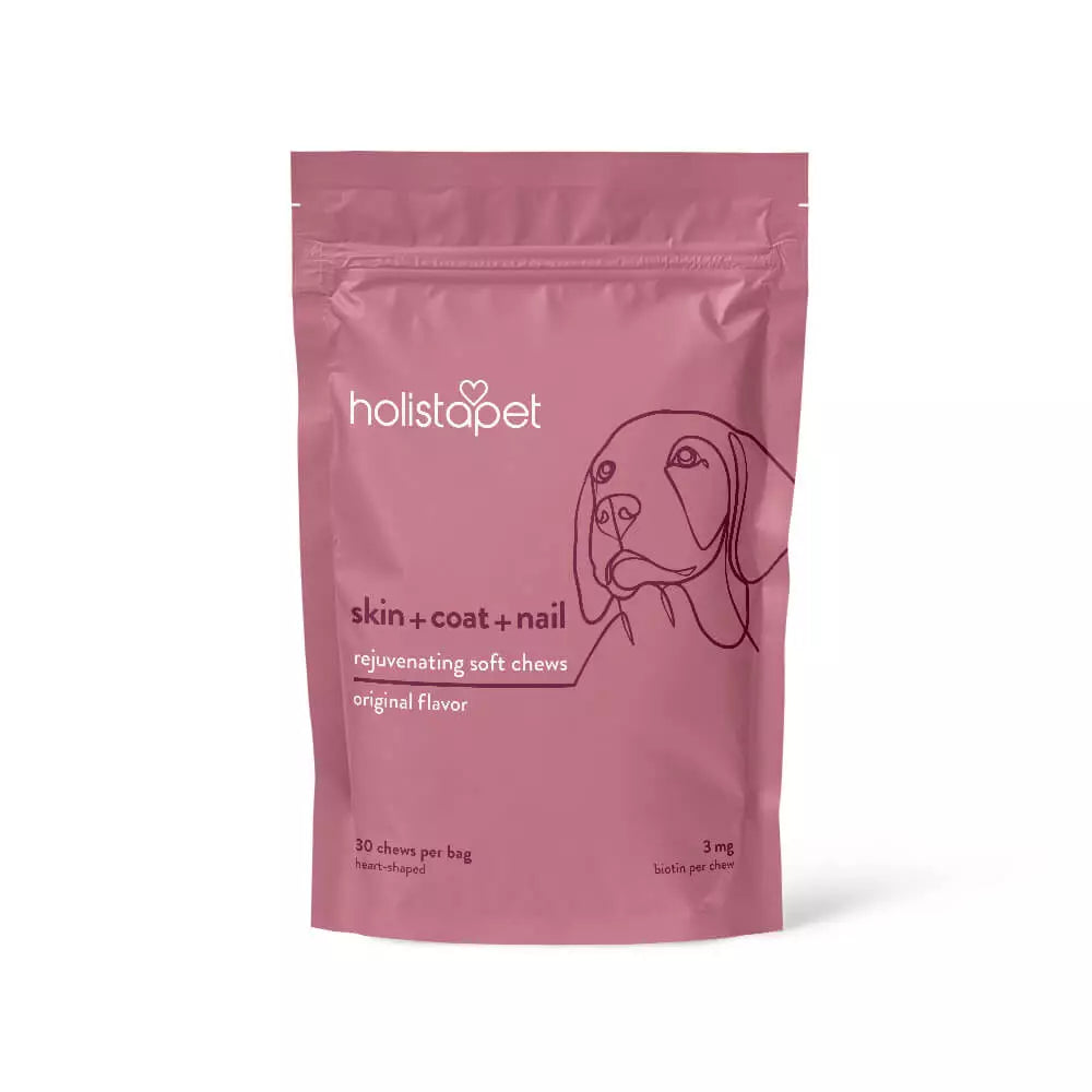 Skin, Coat, & Nail Soft Chews for Dogs - HolistaPet
