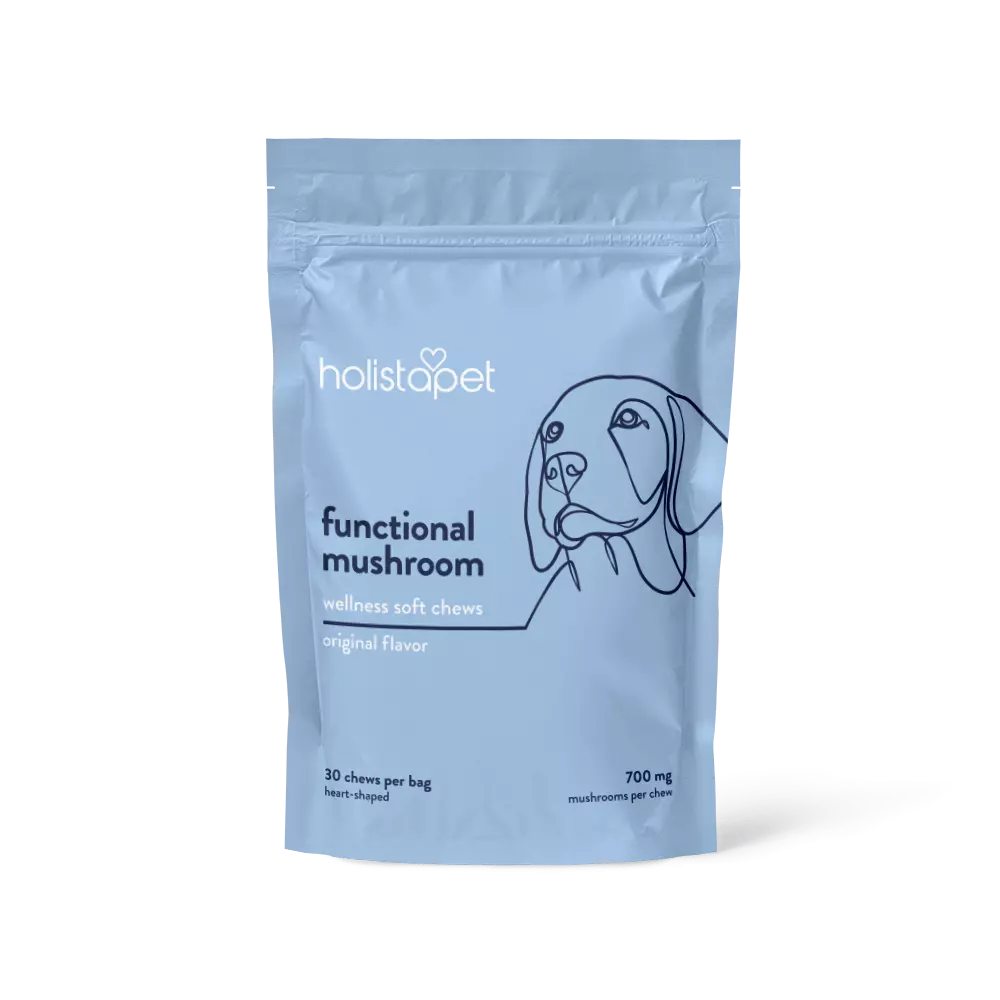 Functional Mushroom Soft Chews For Dogs - HolistaPet