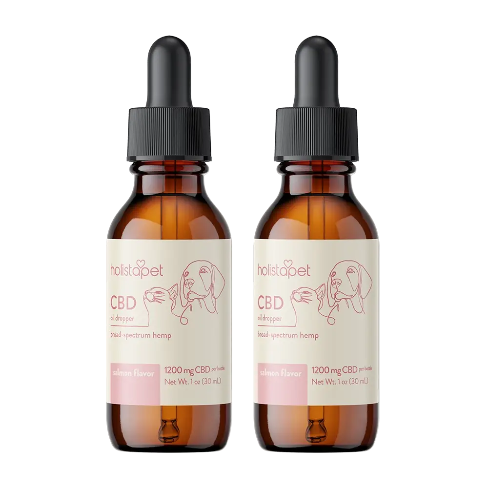 cbd oil for dogs salmon flavor 2-pack products 