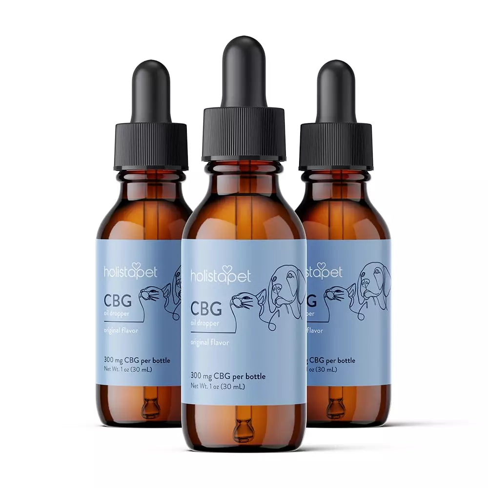 CBG Oil for Dogs and Cats - HolistaPet