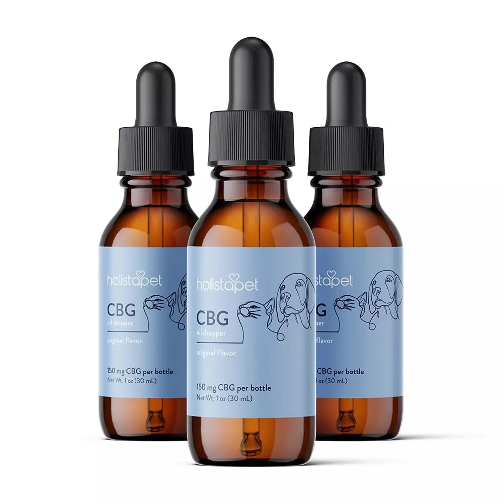 CBG Oil for Dogs and Cats - HolistaPet