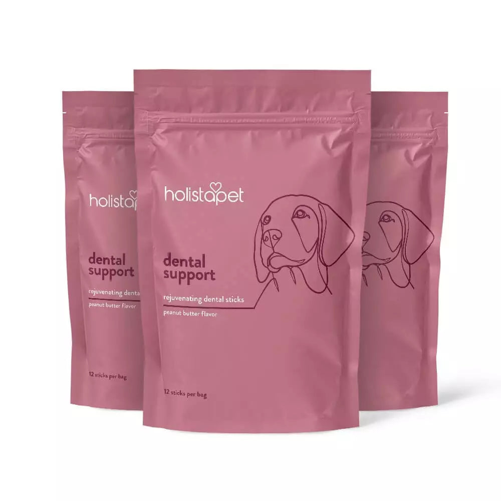 Peanut Butter Dental Sticks For Dogs - HolistaPet