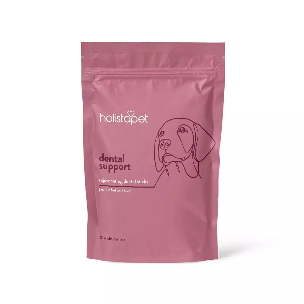 Peanut Butter Dental Sticks For Dogs - HolistaPet